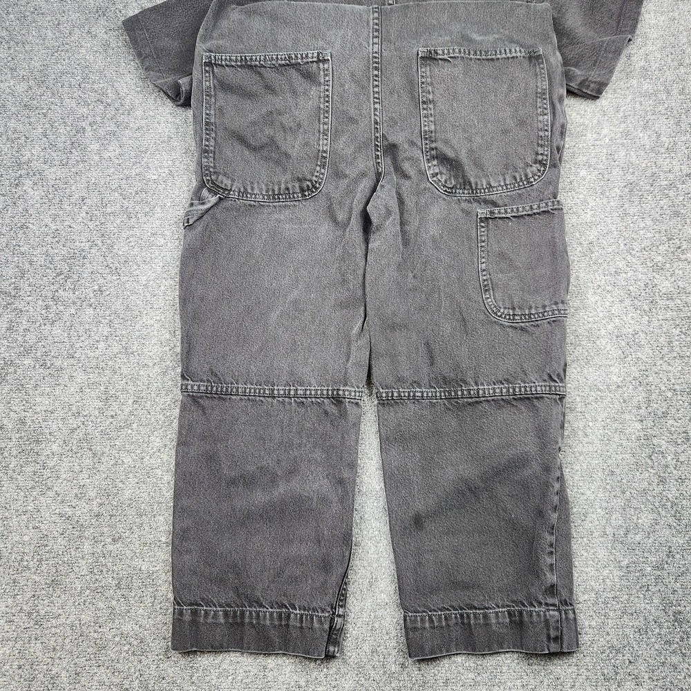 We The Free Coverall Jumpsuit Womens XS Black Short Sleeve Boho - Picture 5 of 16